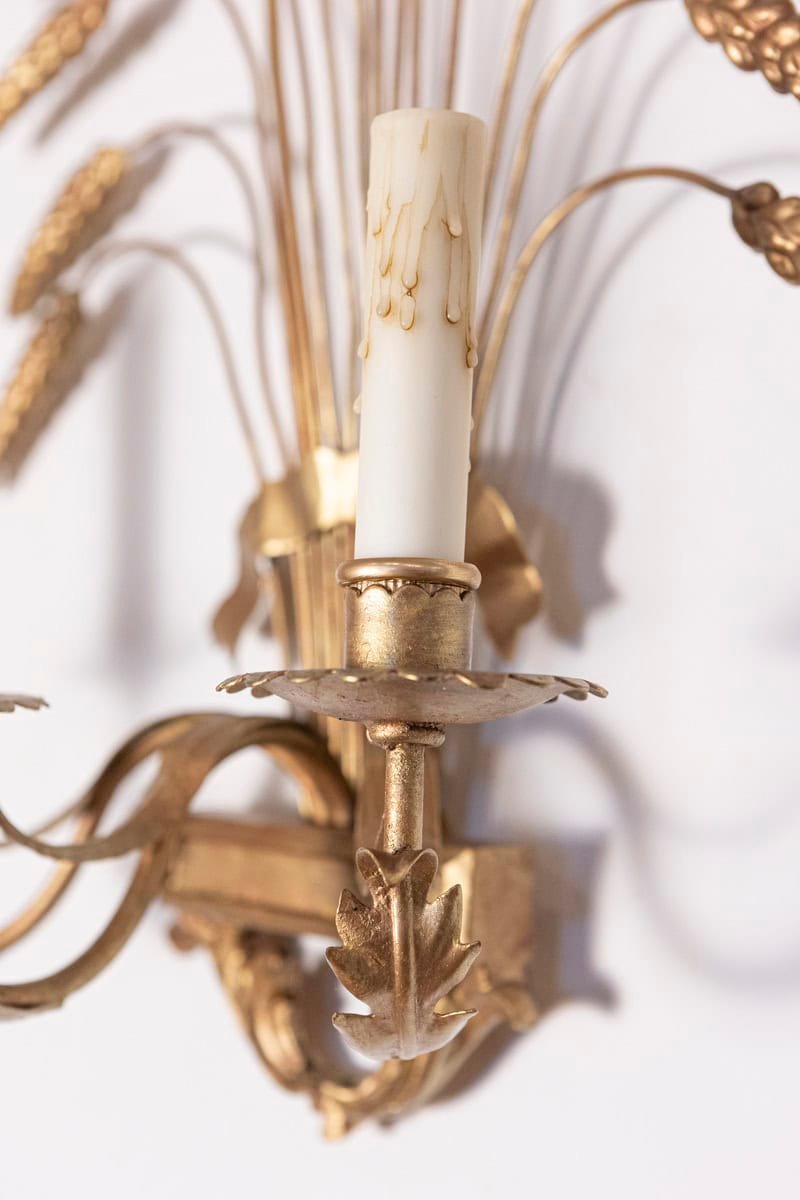 Pair of 20th Century French Sconces - Inspired By Coco Chanel - JAA