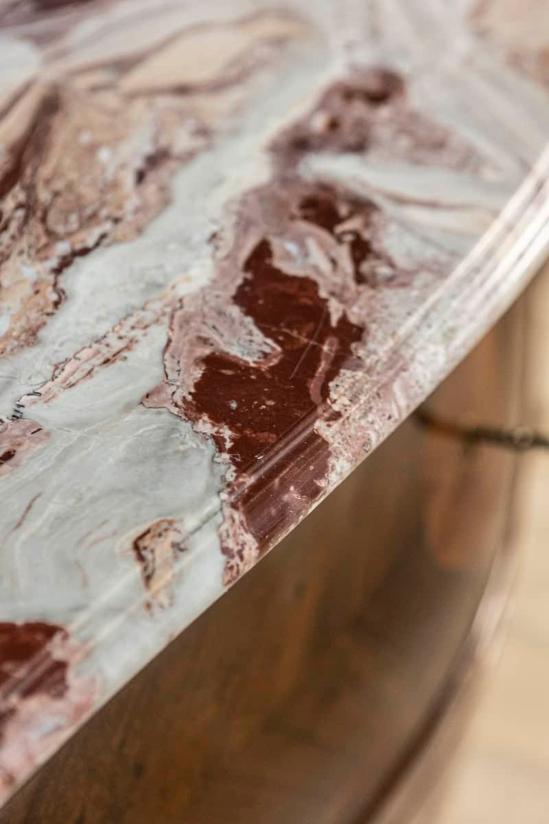 Pair of 20th Century Italian Marble top Commodes Circa 1900 - JAA