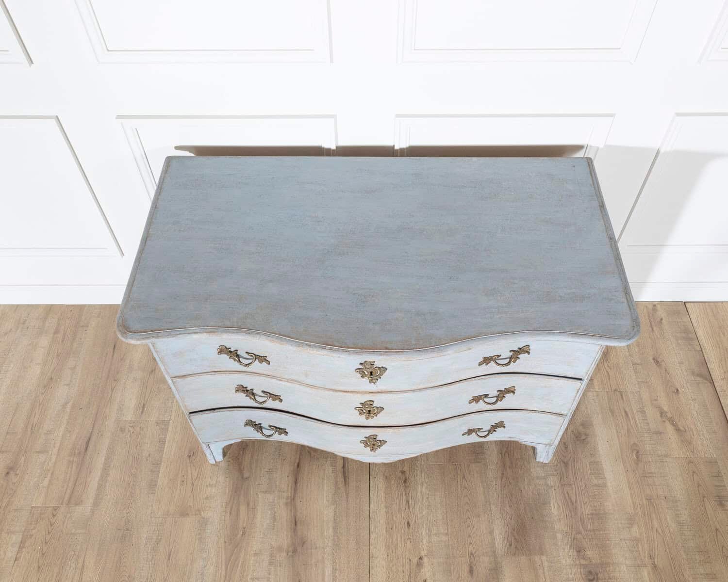 Swedish Rococo Chest of Drawers with Original Hardware, circa 1760–1770 - JAA