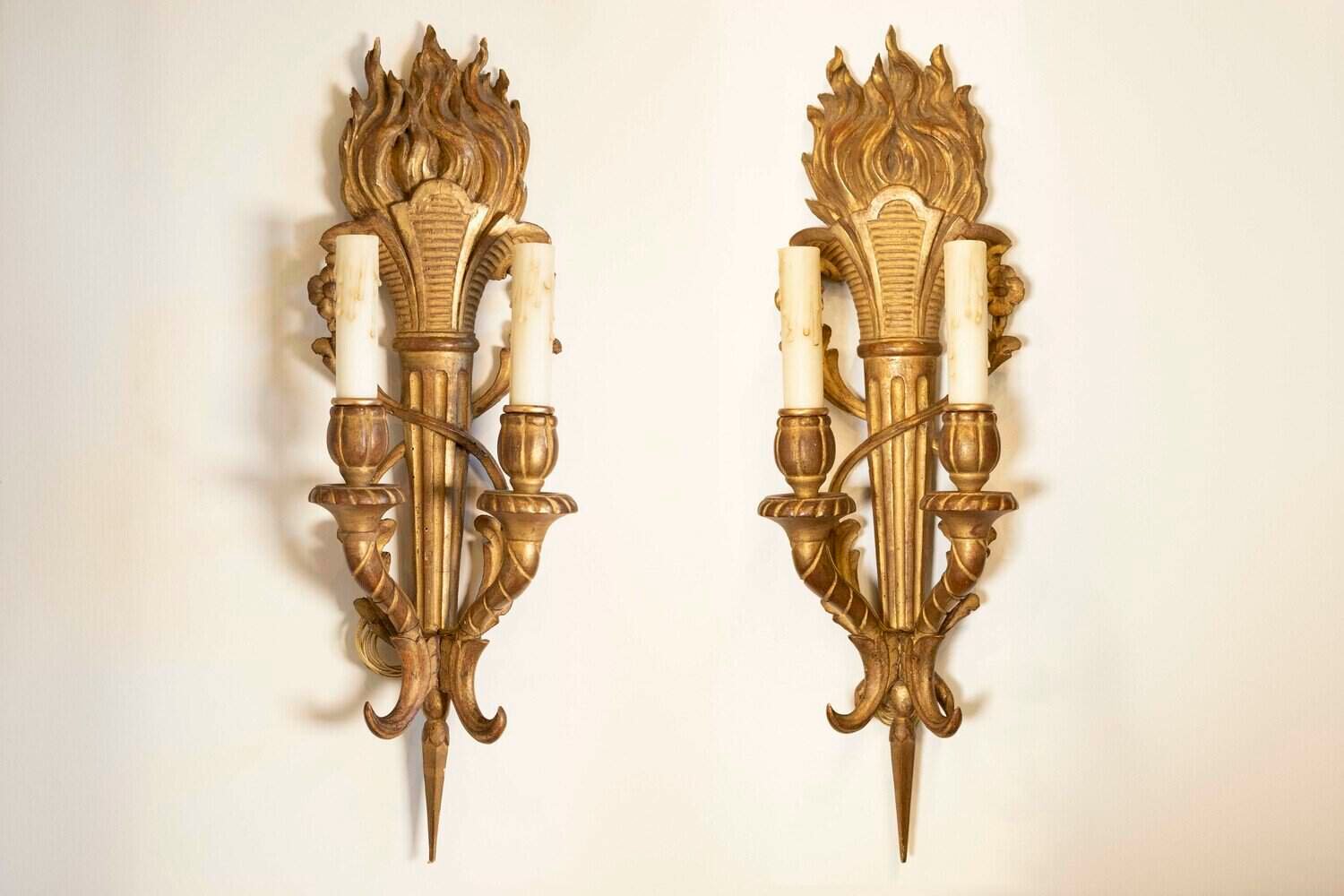 Pair of 19th Century French Sconces - JAA