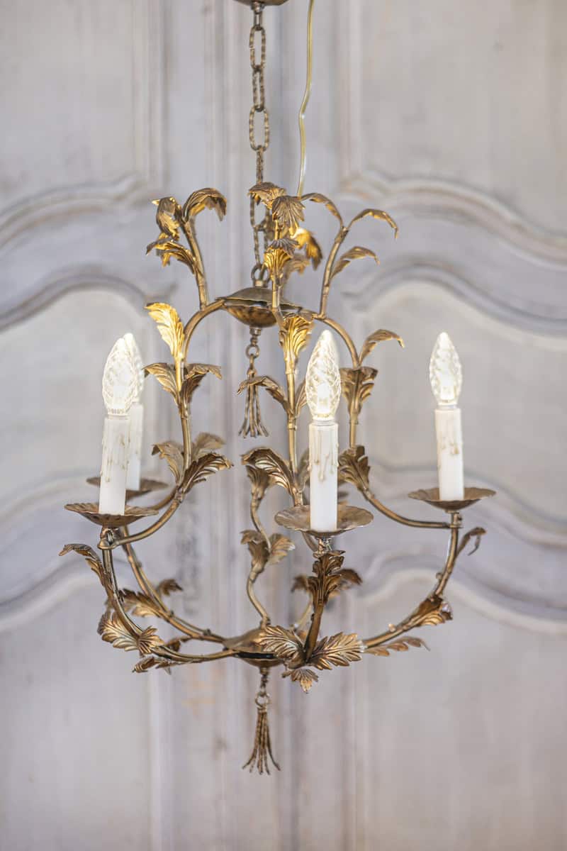 20th Century French Chandelier - Inspired By Coco Chanel - JAA