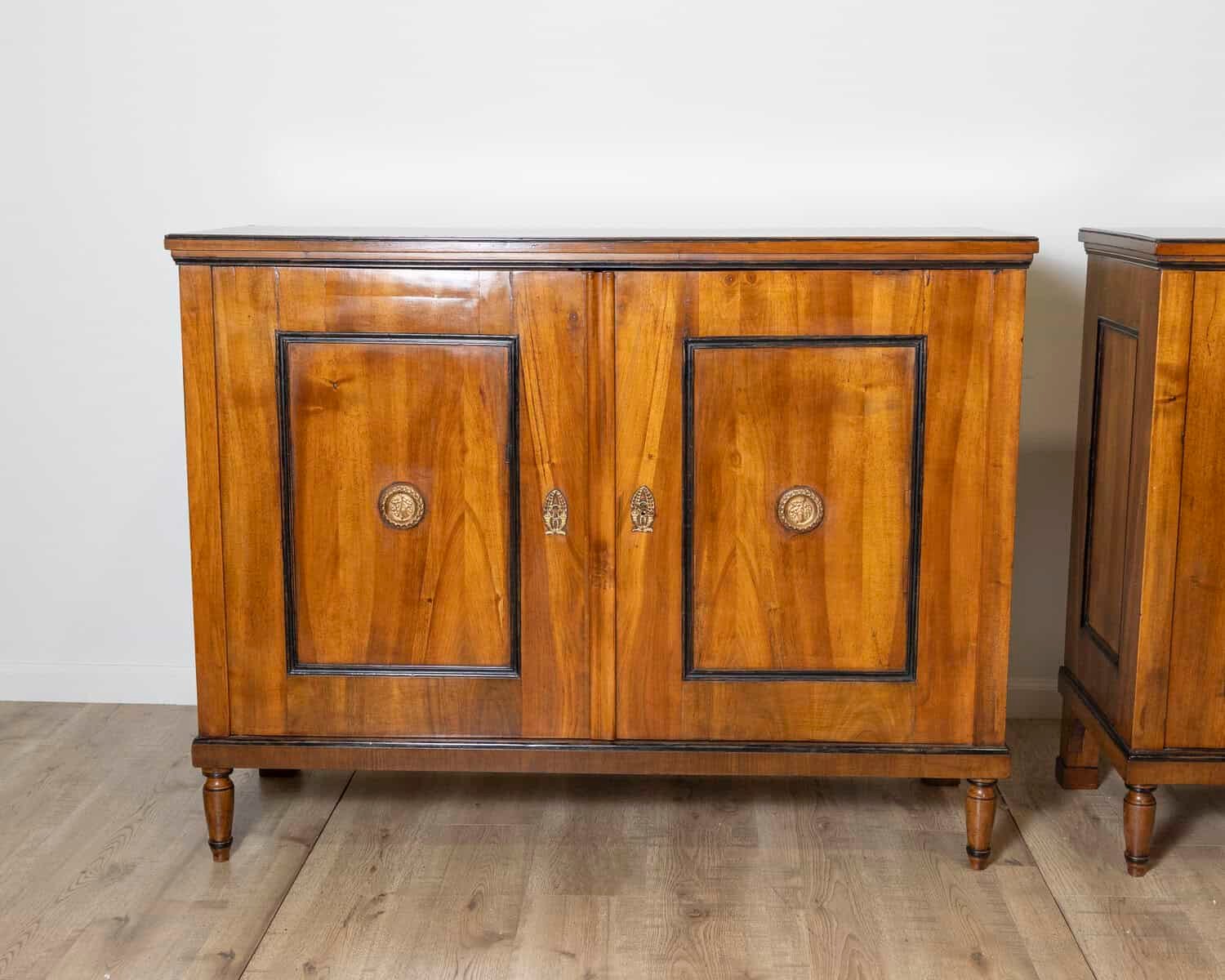 Pair of Italian Sideboards Late 19th Century - JAA