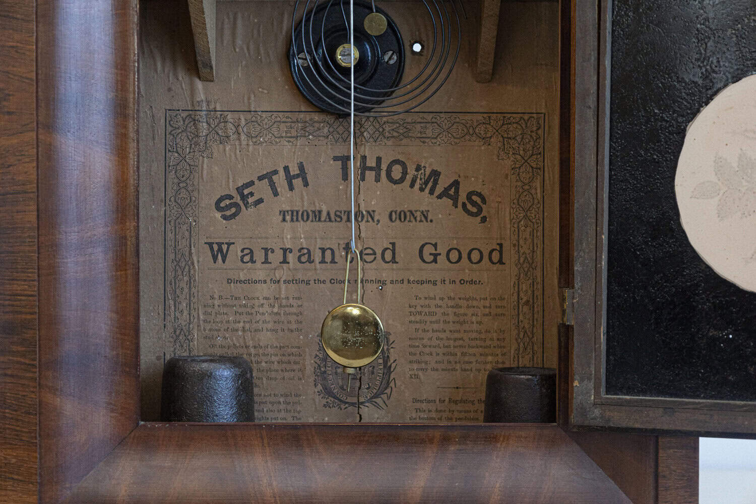 Mid-19th Century Seth Thomas Ogee Shelf Clock - JAA