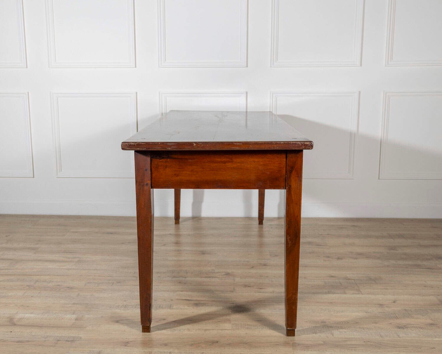 Late 18th-Century Italian Neoclassical Walnut Writing Table - JAA