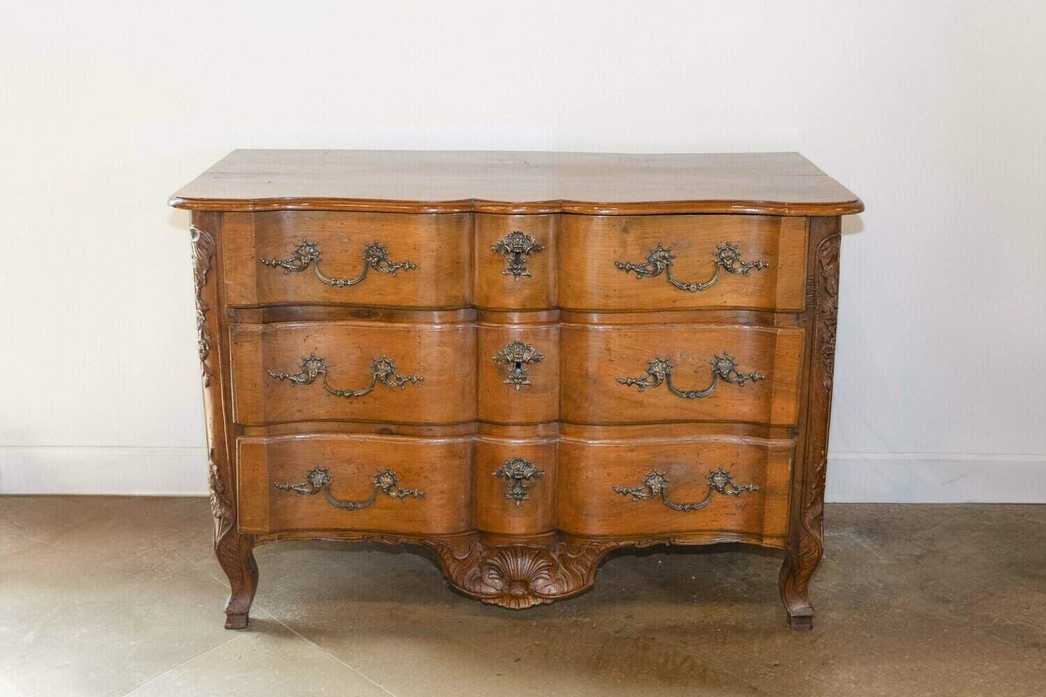 40% OFF at Checkout. French 1720s Regence Walnut Commode in the Manner of the Thomas and Pierre Hache - JAA