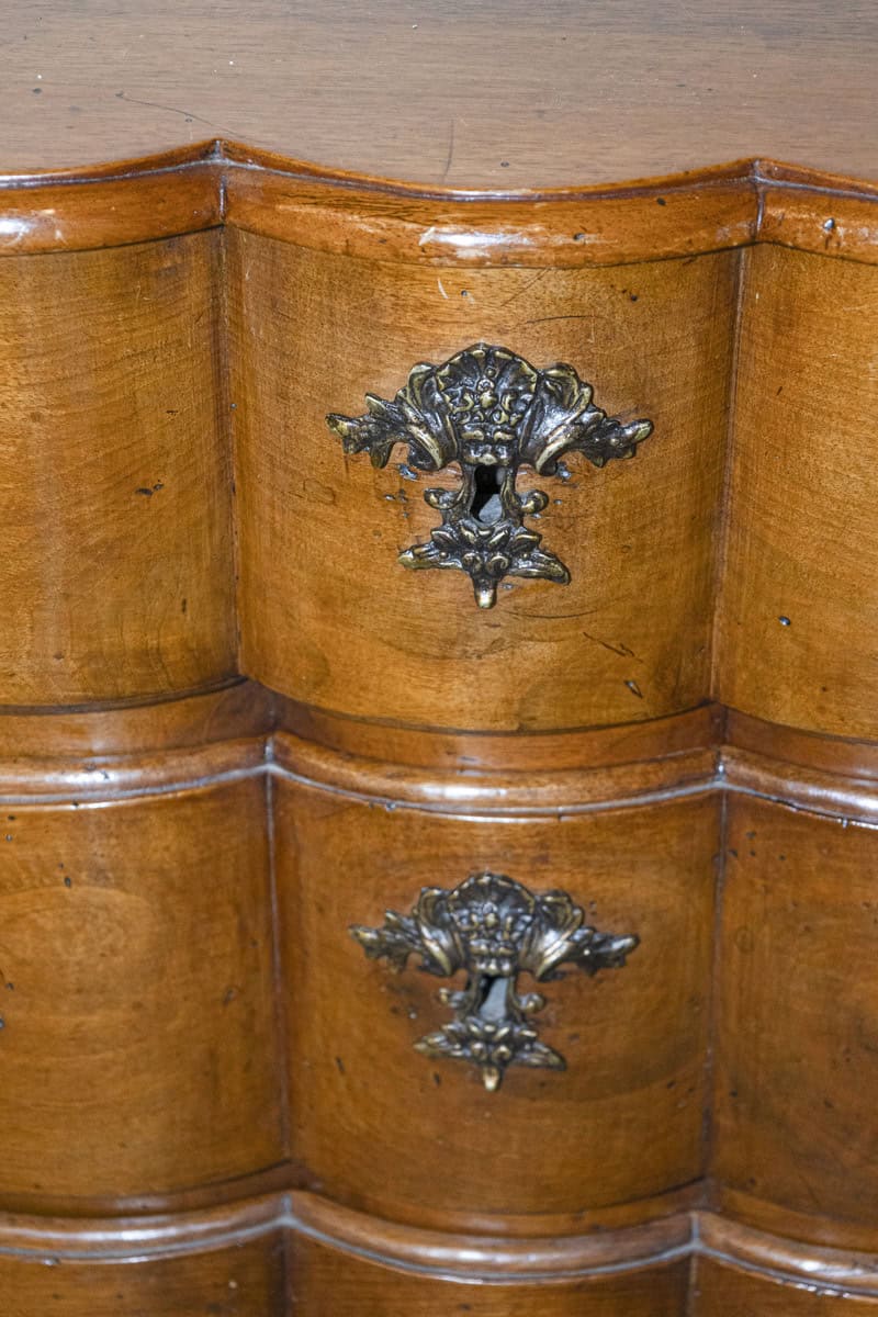 40% OFF at Checkout. French 1720s Regence Walnut Commode in the Manner of the Thomas and Pierre Hache - JAA