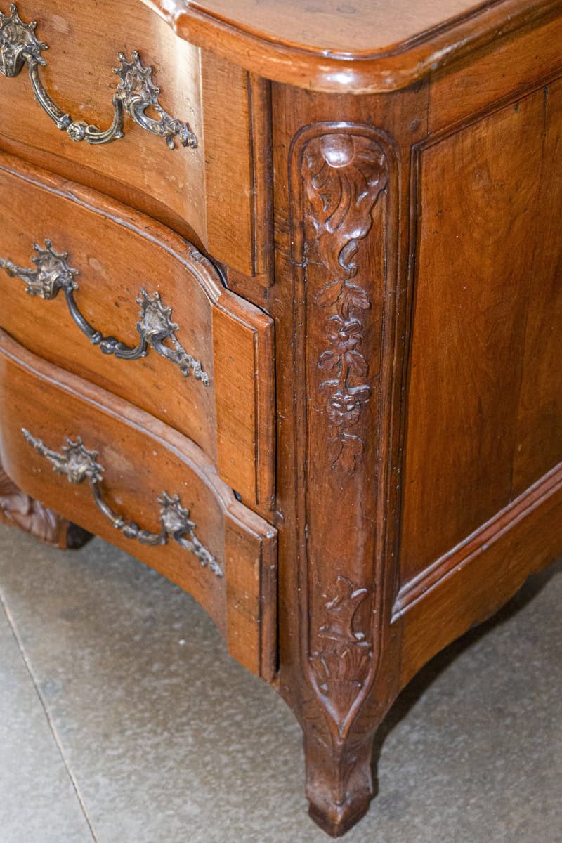 40% OFF at Checkout. French 1720s Regence Walnut Commode in the Manner of the Thomas and Pierre Hache - JAA