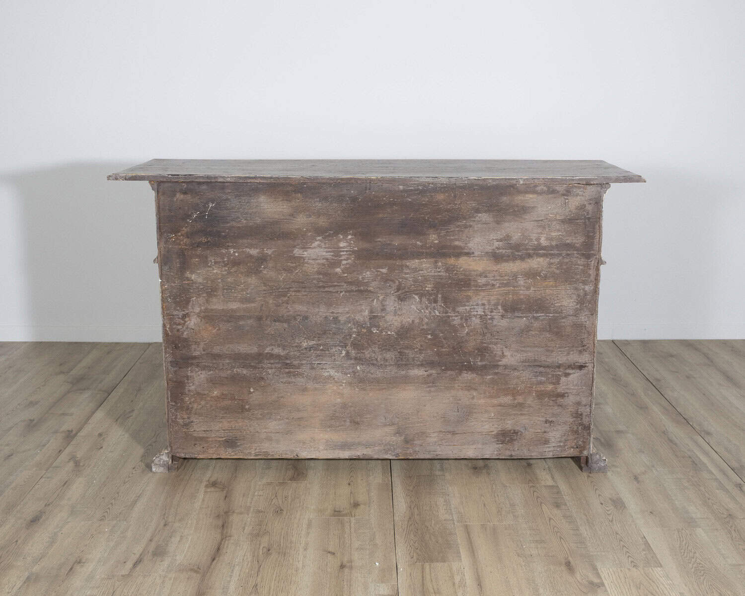 18th Century Italian Painted Sideboard from Umbria with Walnut Top - JAA
