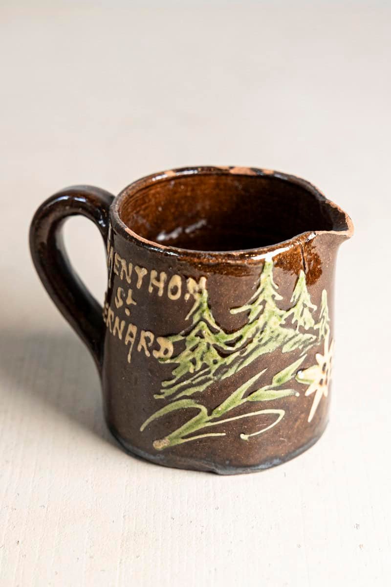 19th Century French Savoyard Souvenir Pitcher – Menthon-Saint-Bernardid-20 - JAA