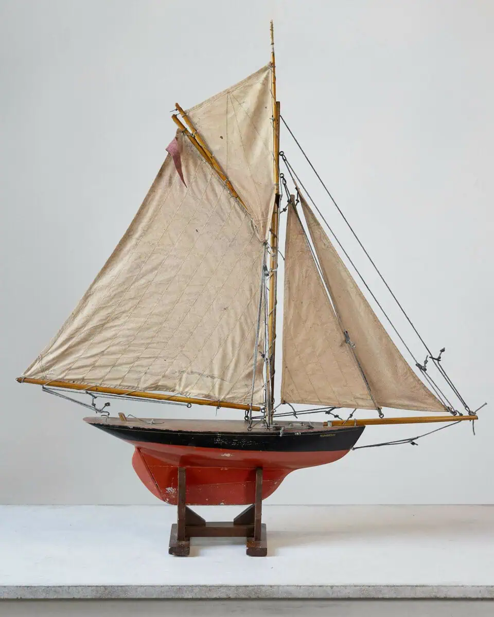 Early 20th Century Gamage’s Gaff Rigged Cutter Pond Yacht - JAA