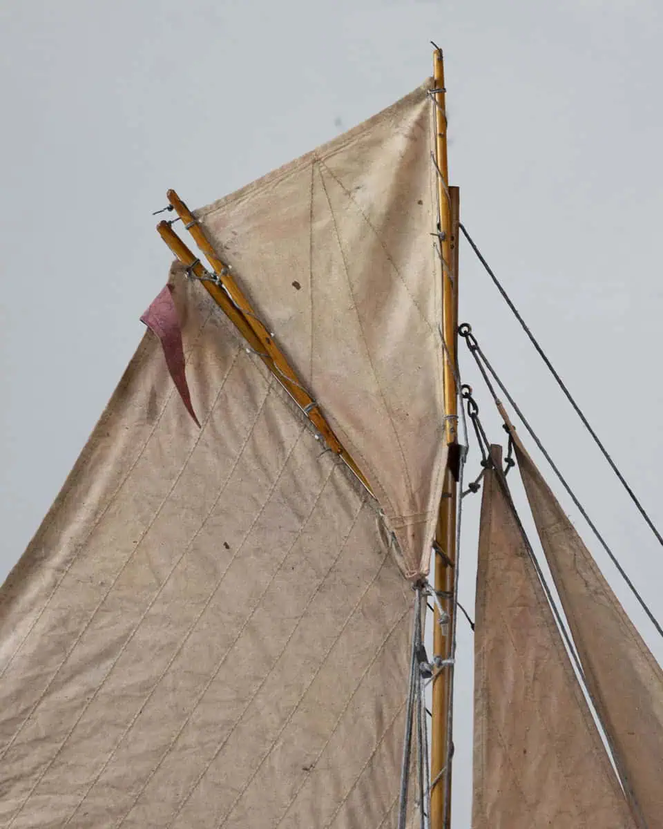 Early 20th Century Gamage’s Gaff Rigged Cutter Pond Yacht - JAA