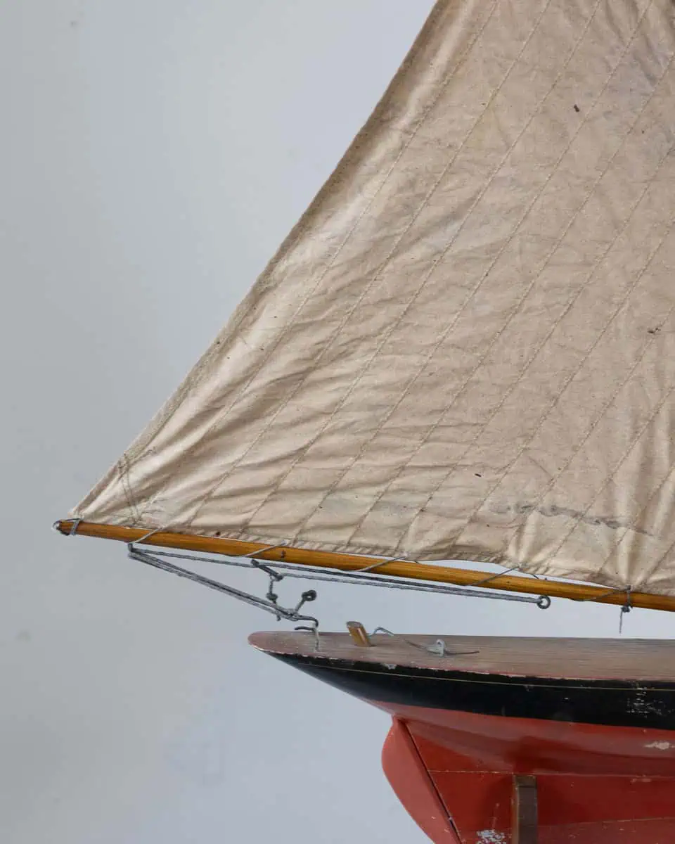 Early 20th Century Gamage’s Gaff Rigged Cutter Pond Yacht - JAA