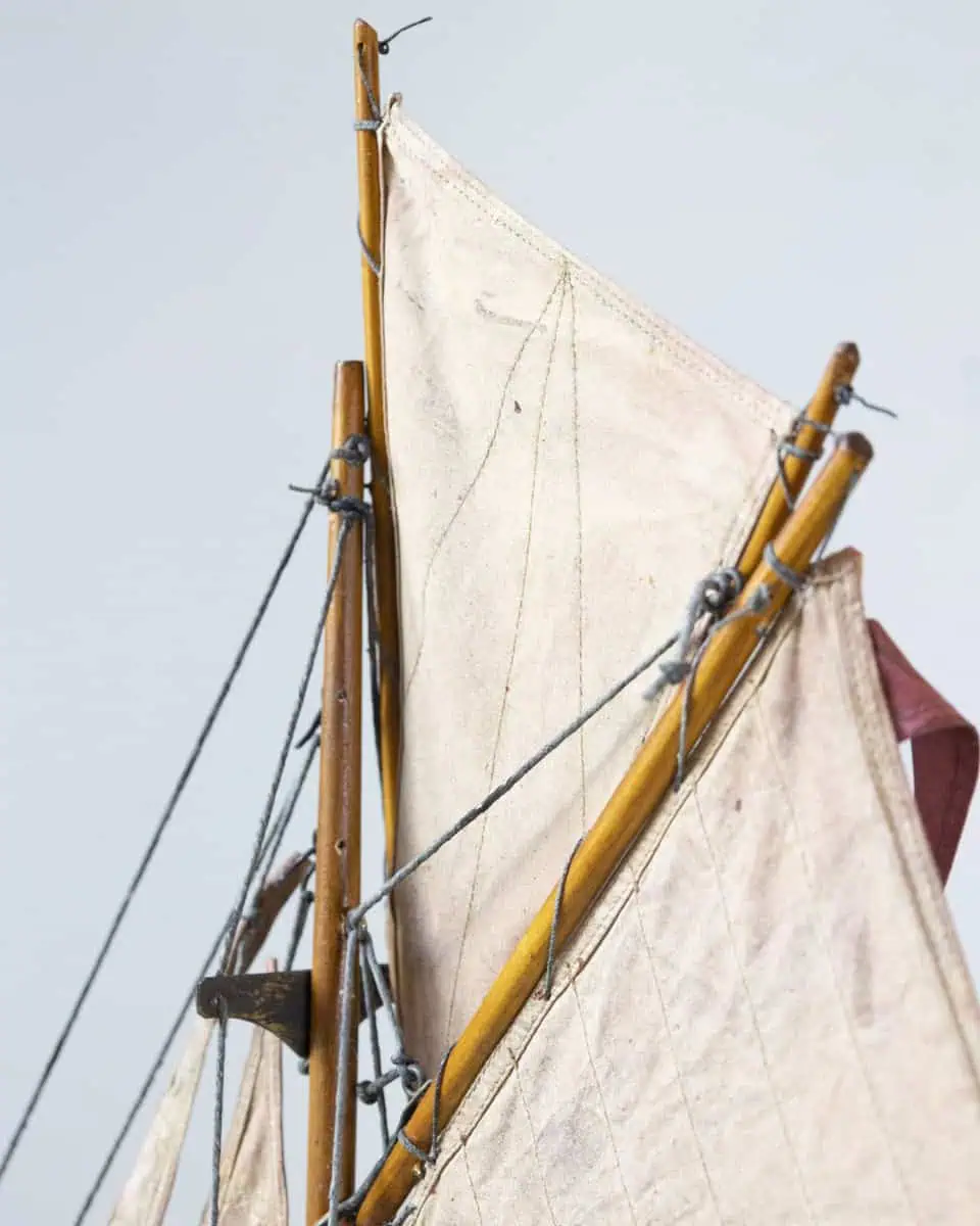 Early 20th Century Gamage’s Gaff Rigged Cutter Pond Yacht - JAA