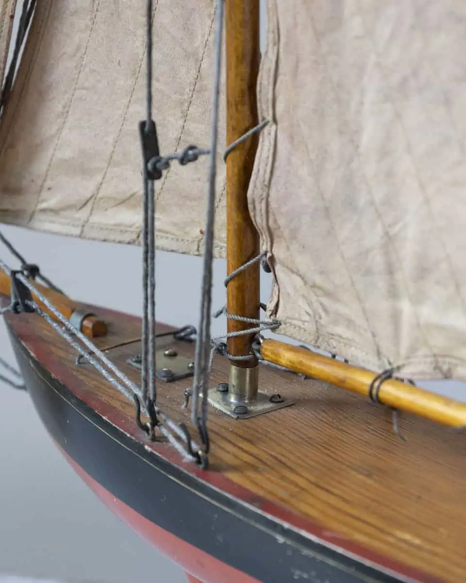 Early 20th Century Gamage’s Gaff Rigged Cutter Pond Yacht - JAA