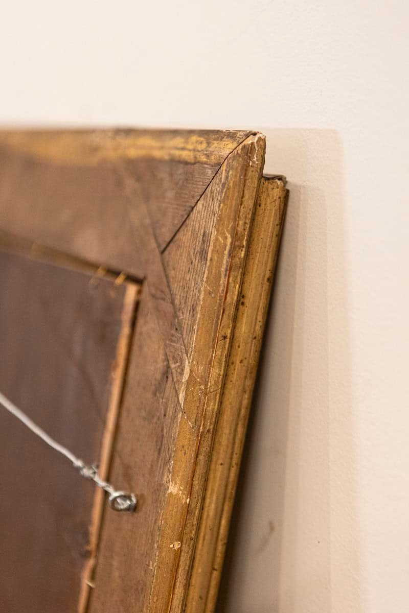 French 18th Century Framed Still-Life Oil Painting with Bouquet and Parakeet - JAA