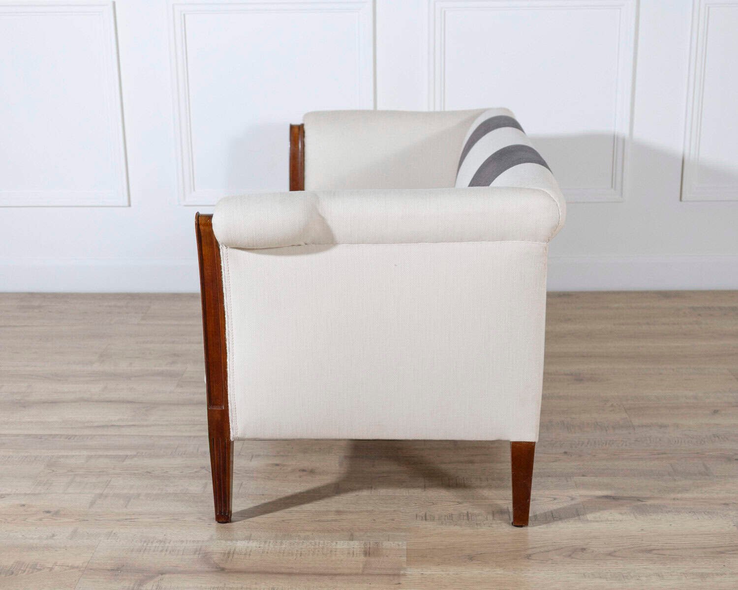 Italian Early 19th-Century Mahogany Sofa with Bronze Mounts - JAA