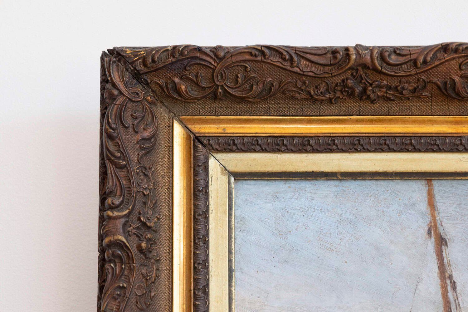 French 20th Century Oil on Panel 