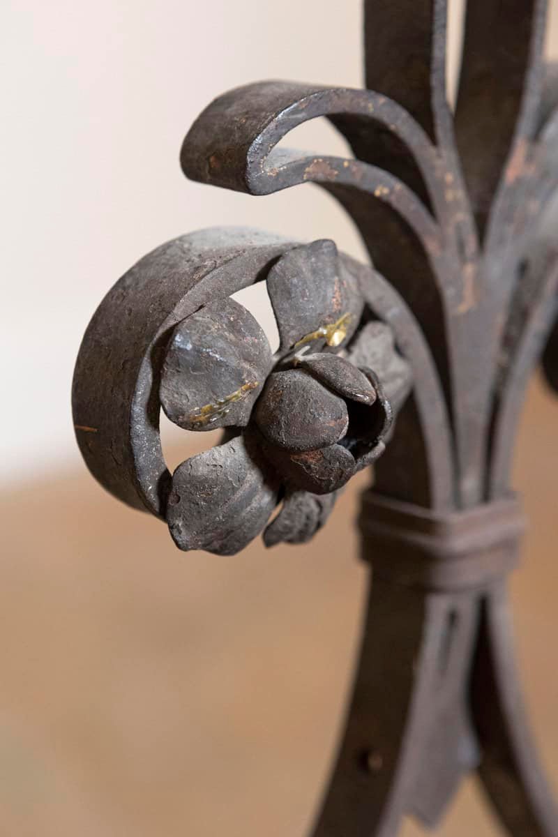 Pair Of 19th Century French Andirons Circa 1860 - JAA