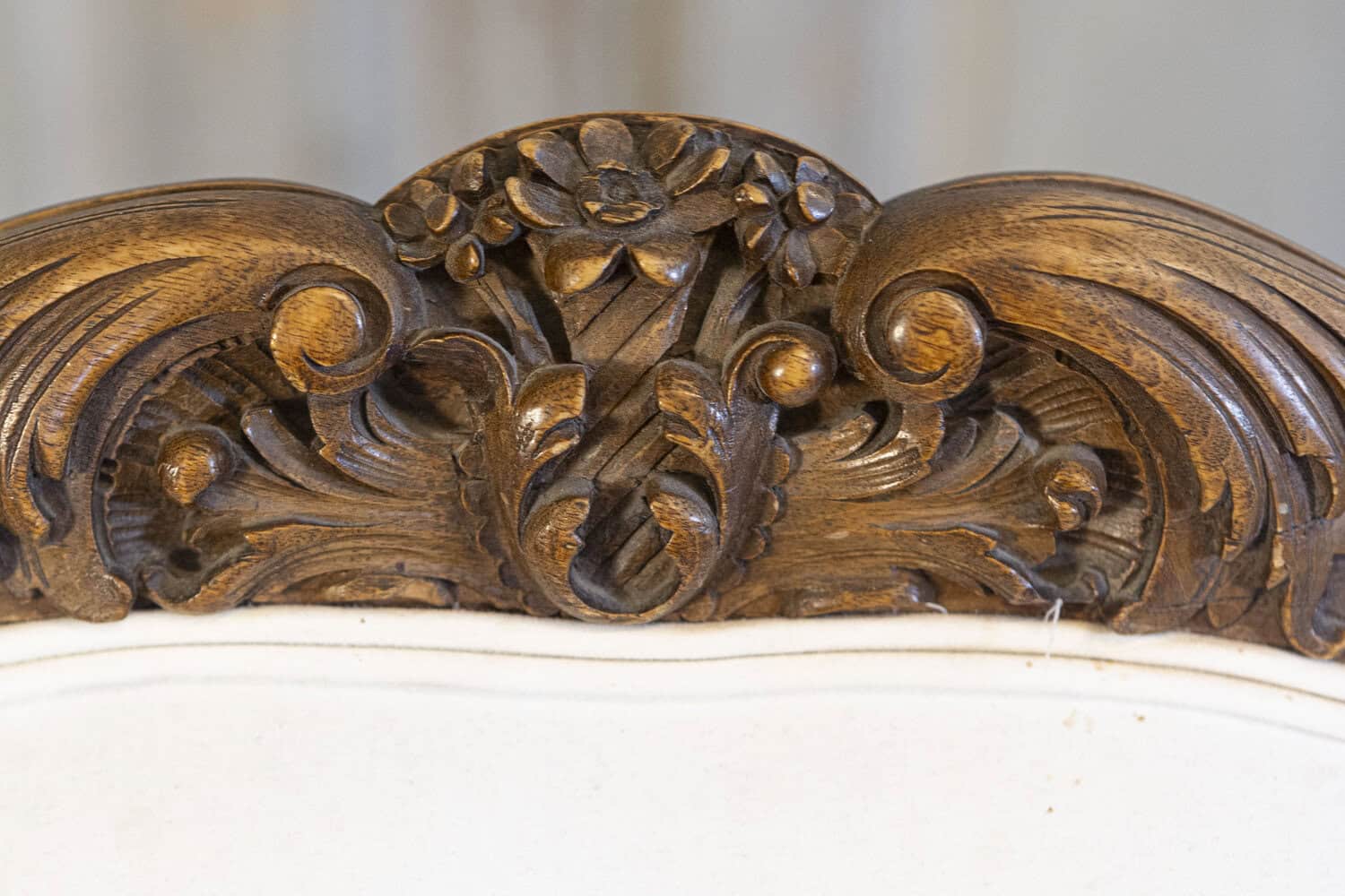 40%OFF at checkout. Pair of Italian 19th Century Rococo Style Carved Walnut Upholstered Armchairs - JAA