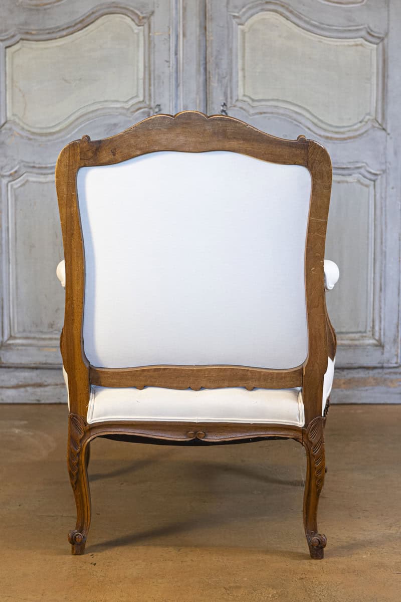 40%OFF at checkout. Pair of Italian 19th Century Rococo Style Carved Walnut Upholstered Armchairs - JAA