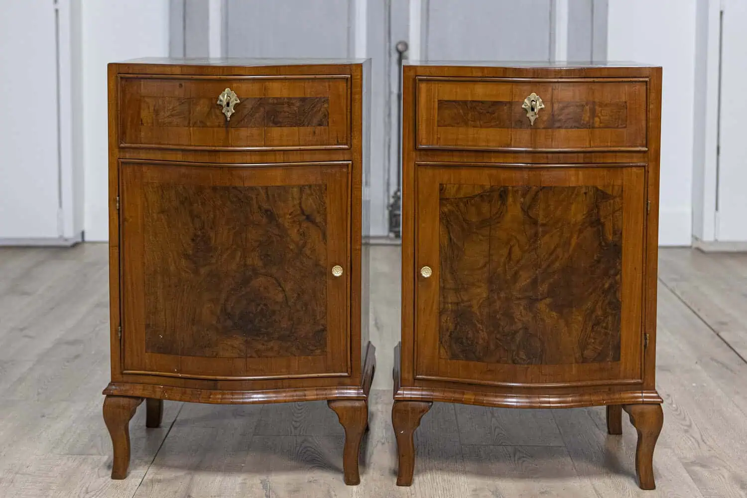 Pair of 19th Century Italian Nightstands - JAA