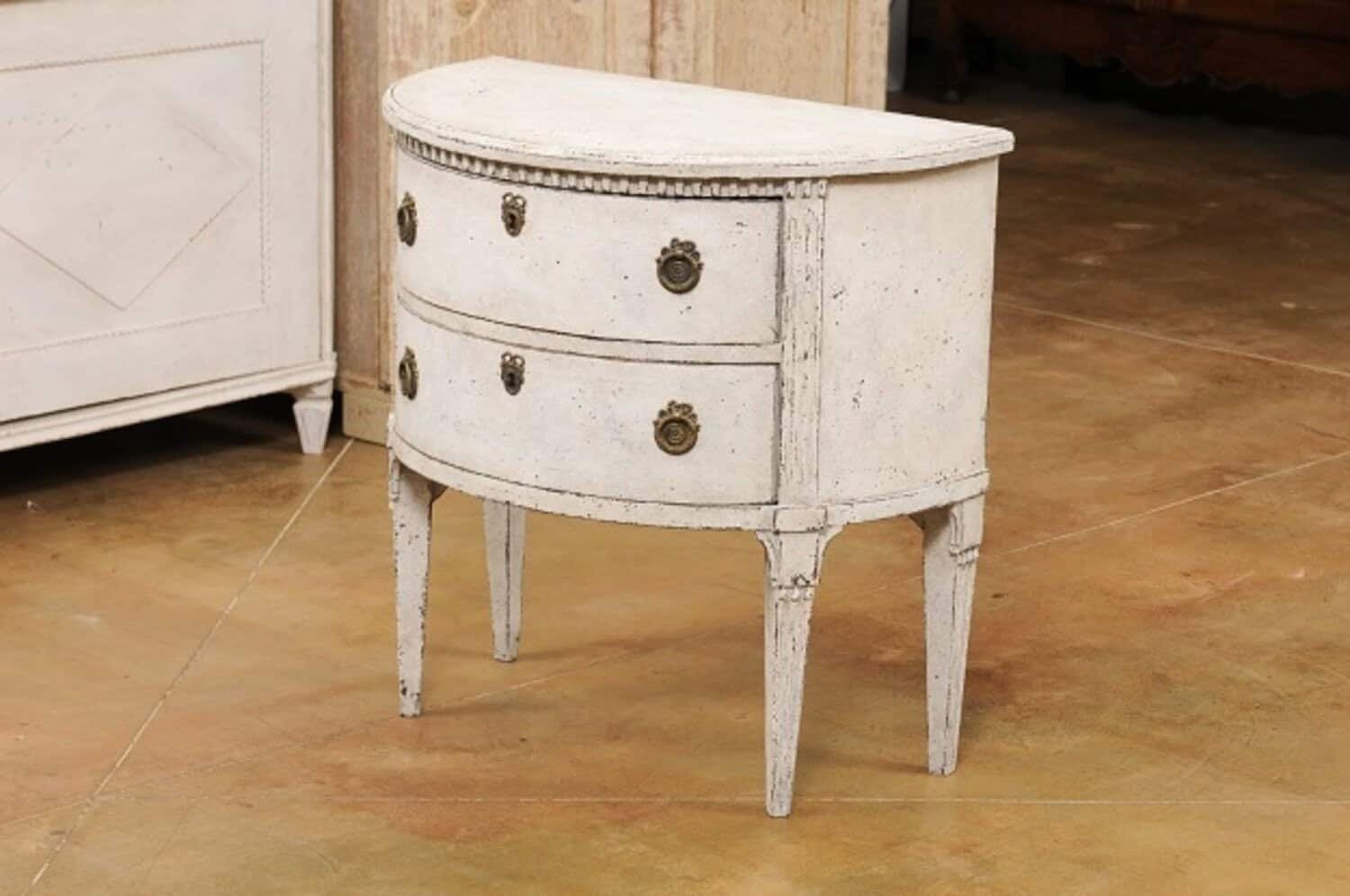 Danish 18th Century Louis XVI Chest of Drawers Circa 1790 - JAA