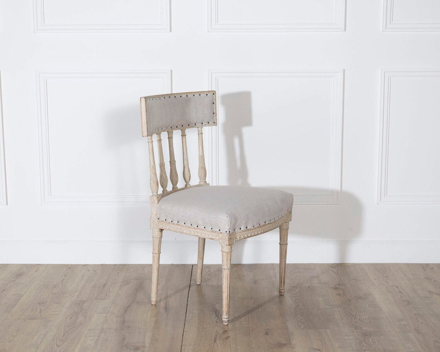 Period Gustavian Side Chair by John Hammarström, Stockholm (1794–1812) - JAA