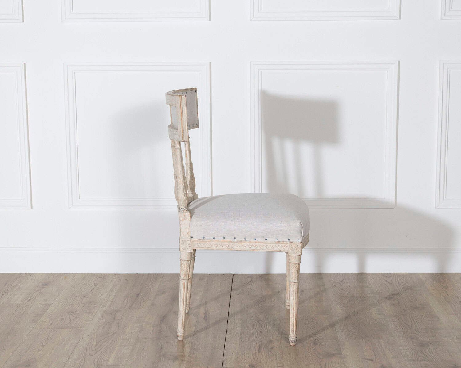 Period Gustavian Side Chair by John Hammarström, Stockholm (1794–1812) - JAA