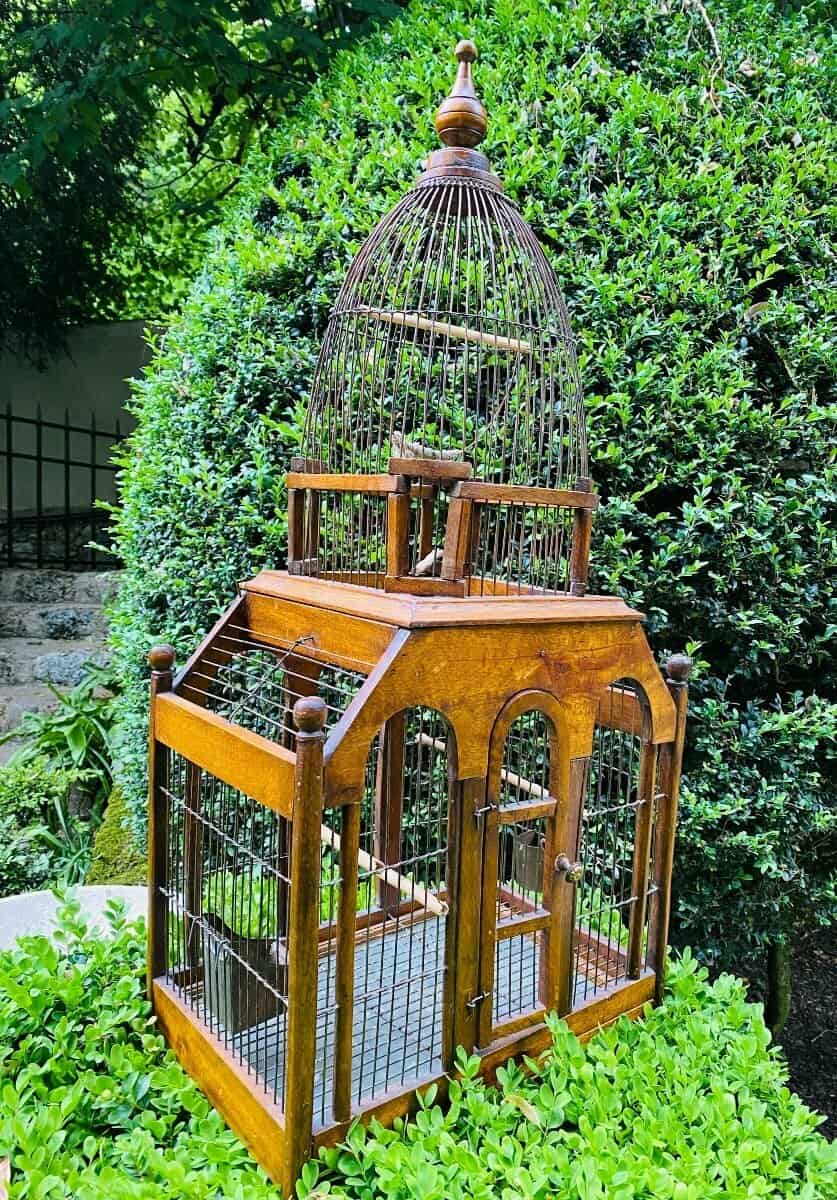 Large Bird Cage In The Shape Of A 19th Century Building - JAA