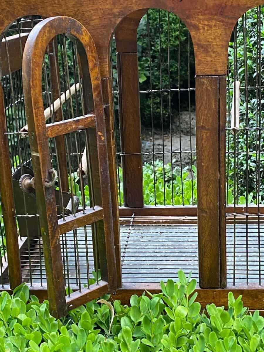 Large Bird Cage In The Shape Of A 19th Century Building - JAA