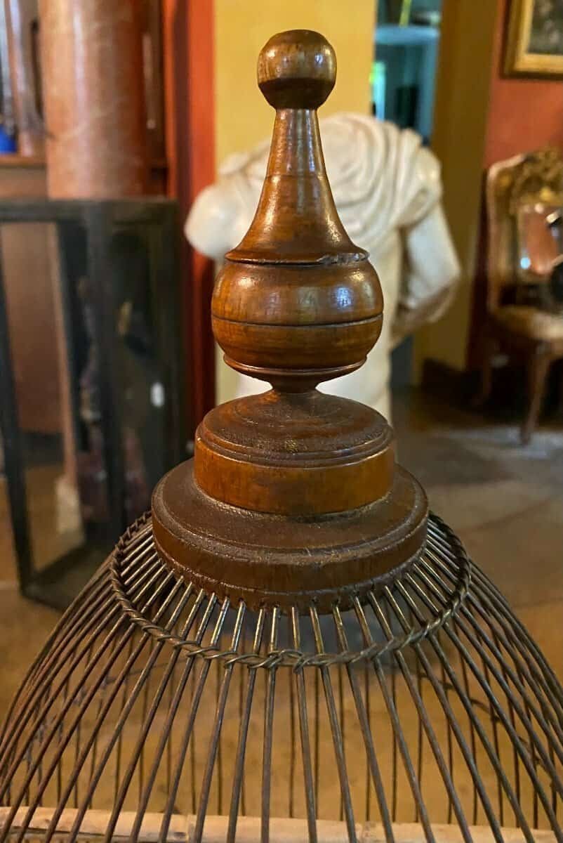 Large Bird Cage In The Shape Of A 19th Century Building - JAA