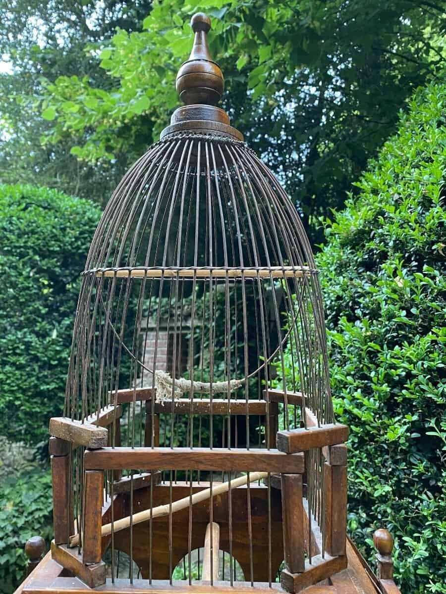 Large Bird Cage In The Shape Of A 19th Century Building - JAA