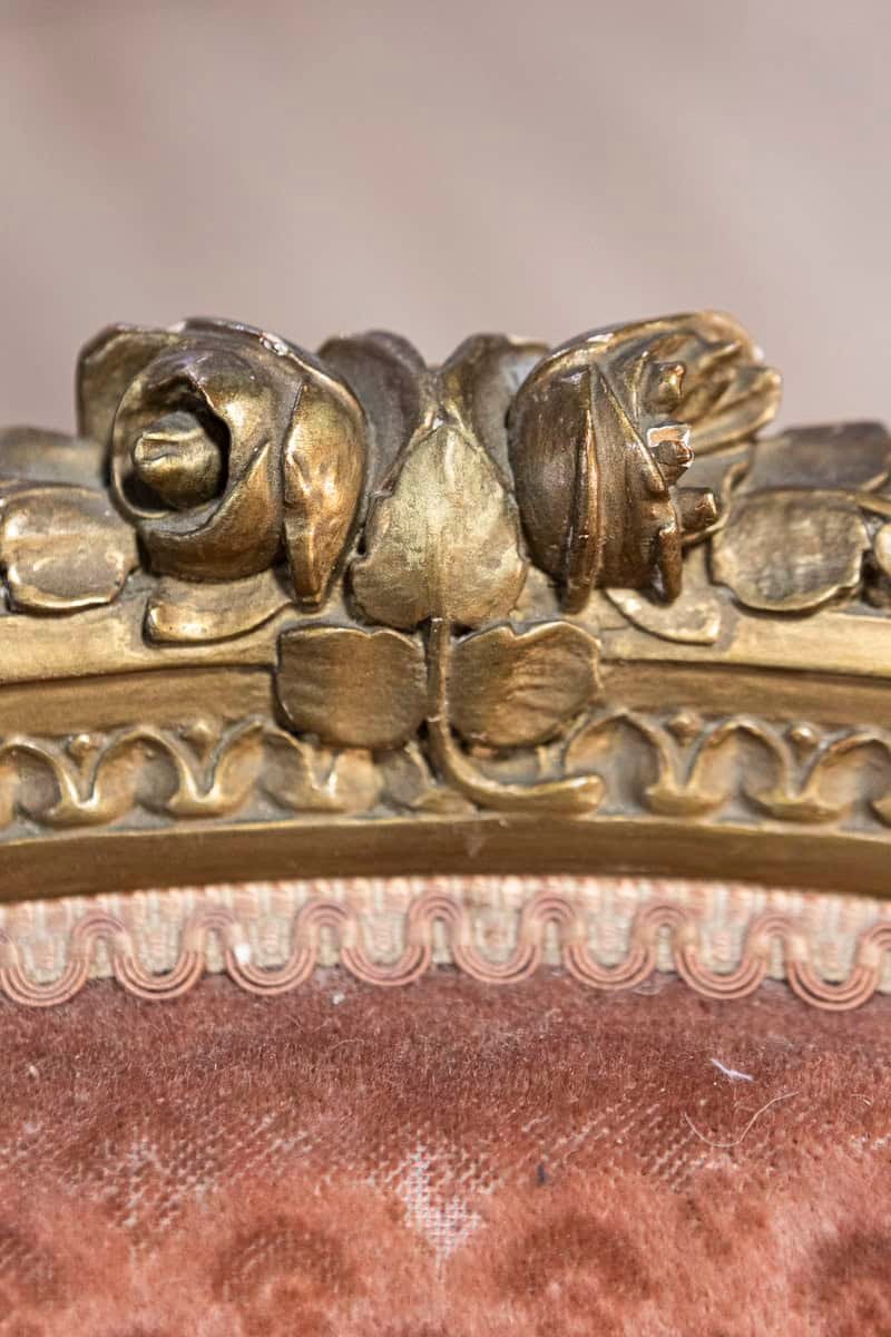 Pair of 20th Century French Louis XVI Style Bergères Chairs - JAA