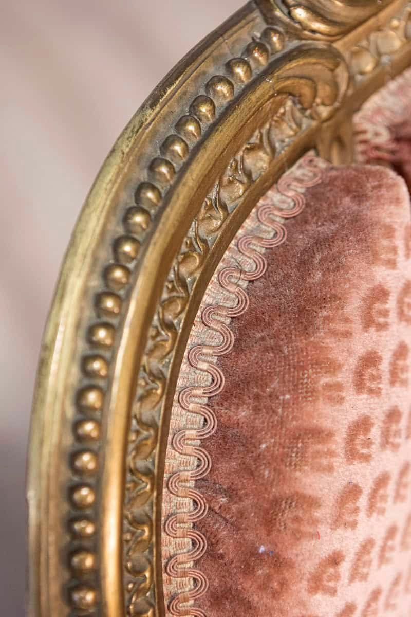 Pair of 20th Century French Louis XVI Style Bergères Chairs - JAA