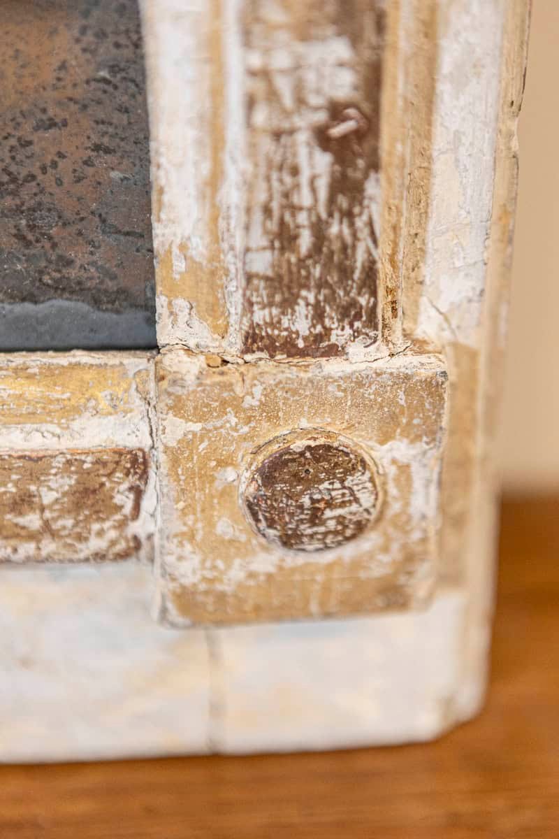 French Louis XVI Period 1790s Trumeau Mirror with Carved Liberal Arts Allegory - JAA