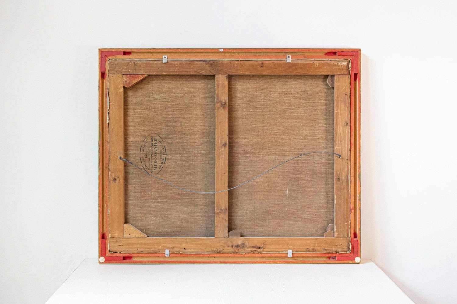 French 19th Century Oil on Canvas - JAA