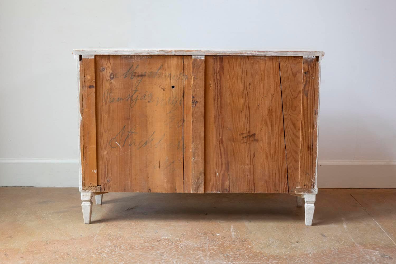 Swedish Gustavian Style 1890s Apothecary Chest with 10 Drawers and Carved Dentil - JAA