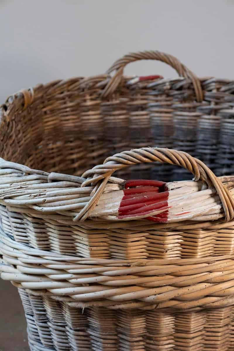 French Champagne Harvesting Basket - JAA