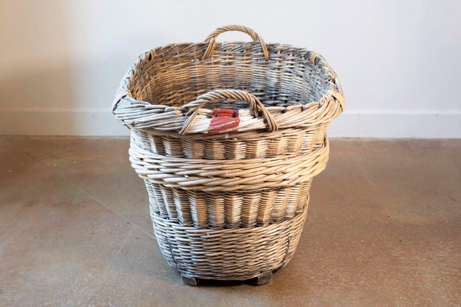 French Champagne Harvesting Basket - JAA