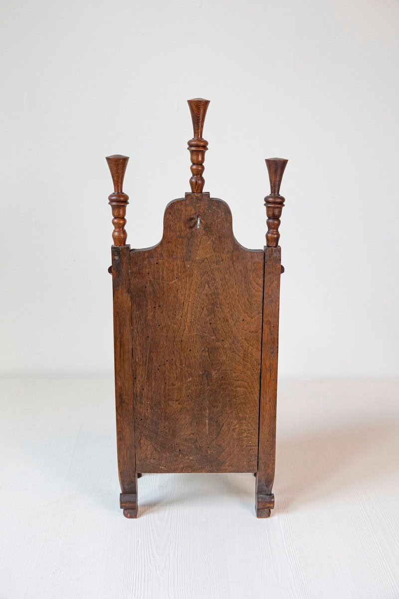 Louis XV Style French Farinerio Flour Box with Carved Floral Décor - JAA