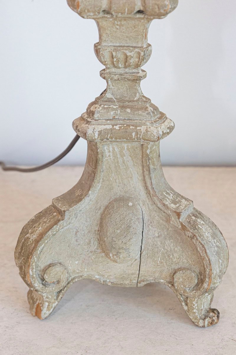 Pair of Lamps - 18th Century French Candlesticks - JAA