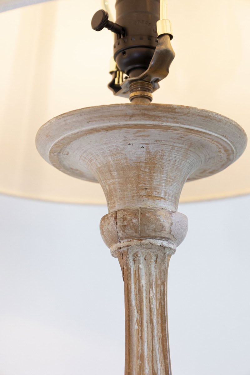 Pair of Lamps - 18th Century French Candlesticks - JAA