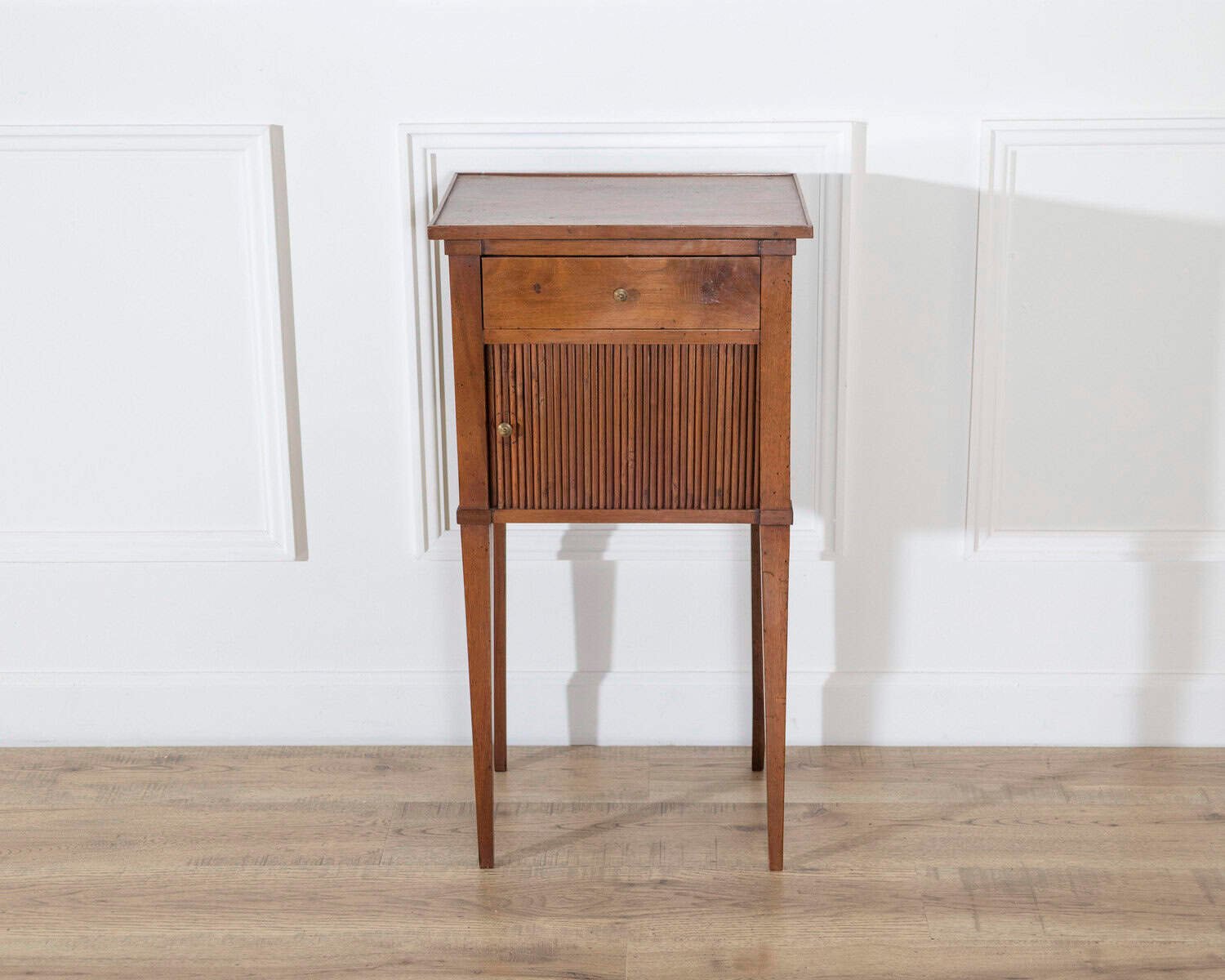 Early 19th-Century Italian Directoire Walnut Bedside Cabinet - JAA