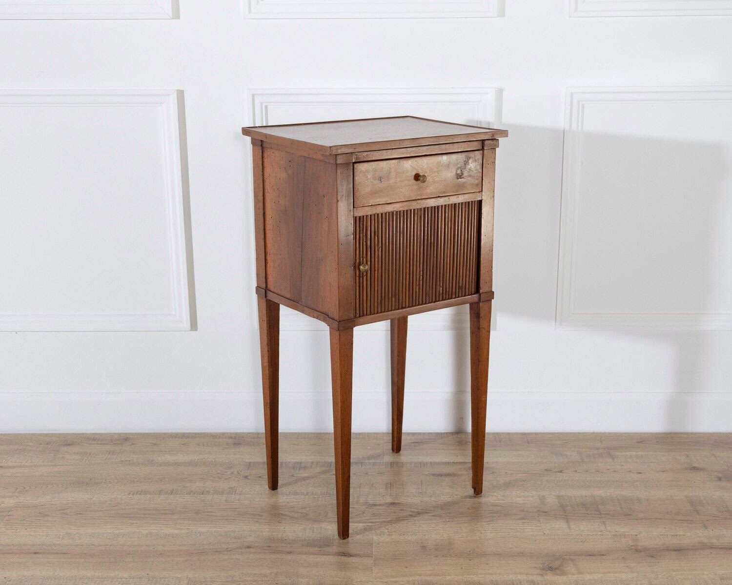 Early 19th-Century Italian Directoire Walnut Bedside Cabinet - JAA