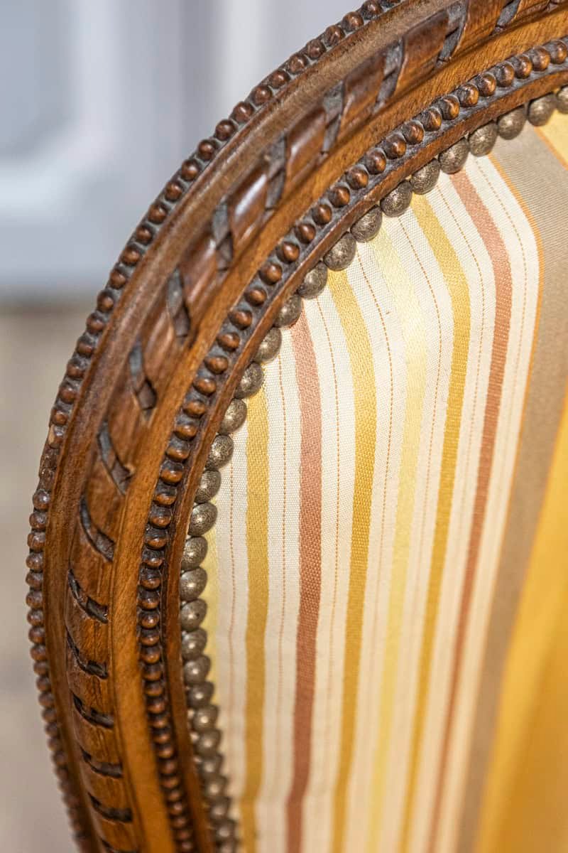 20th Century French Louis XVI Style Bergere - JAA