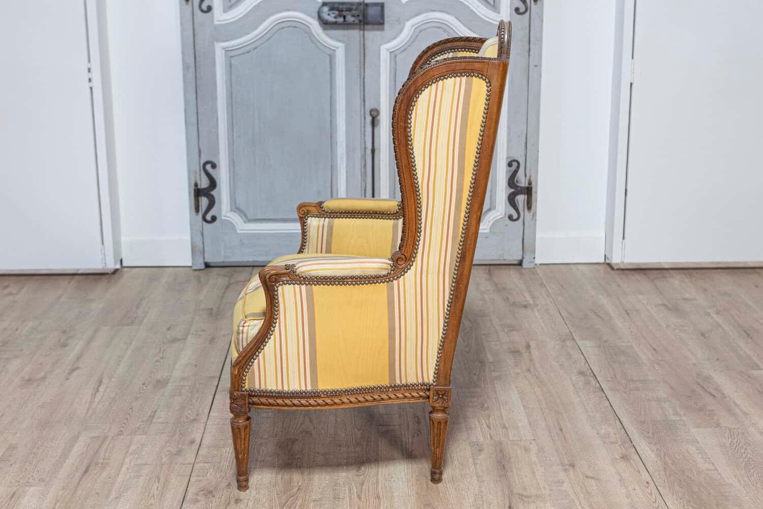 20th Century French Louis XVI Style Bergere - JAA