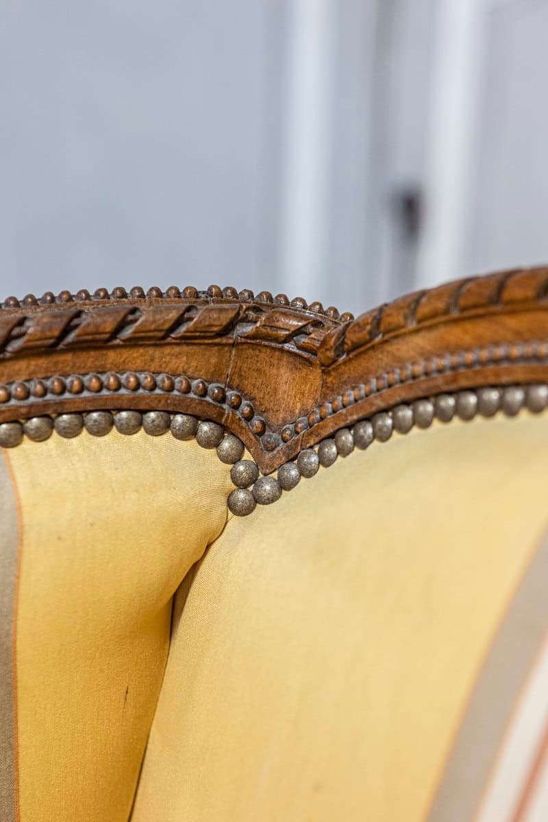 20th Century French Louis XVI Style Bergere - JAA