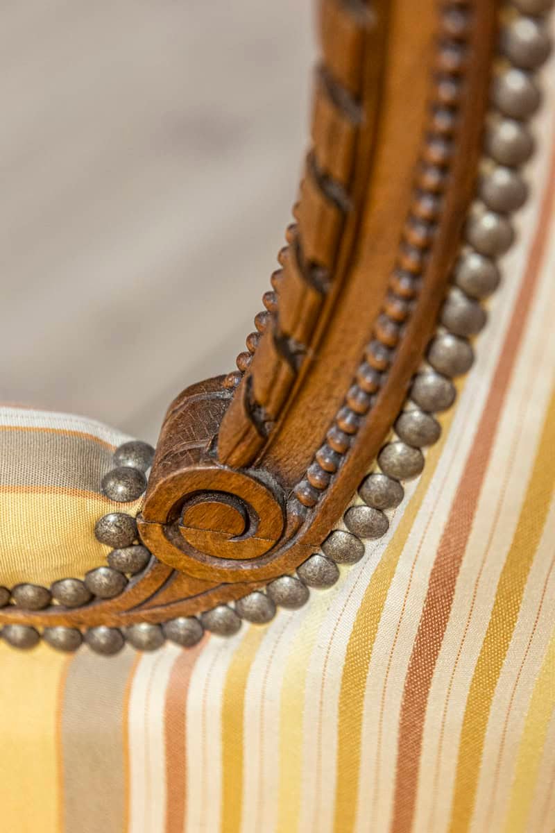 20th Century French Louis XVI Style Bergere - JAA