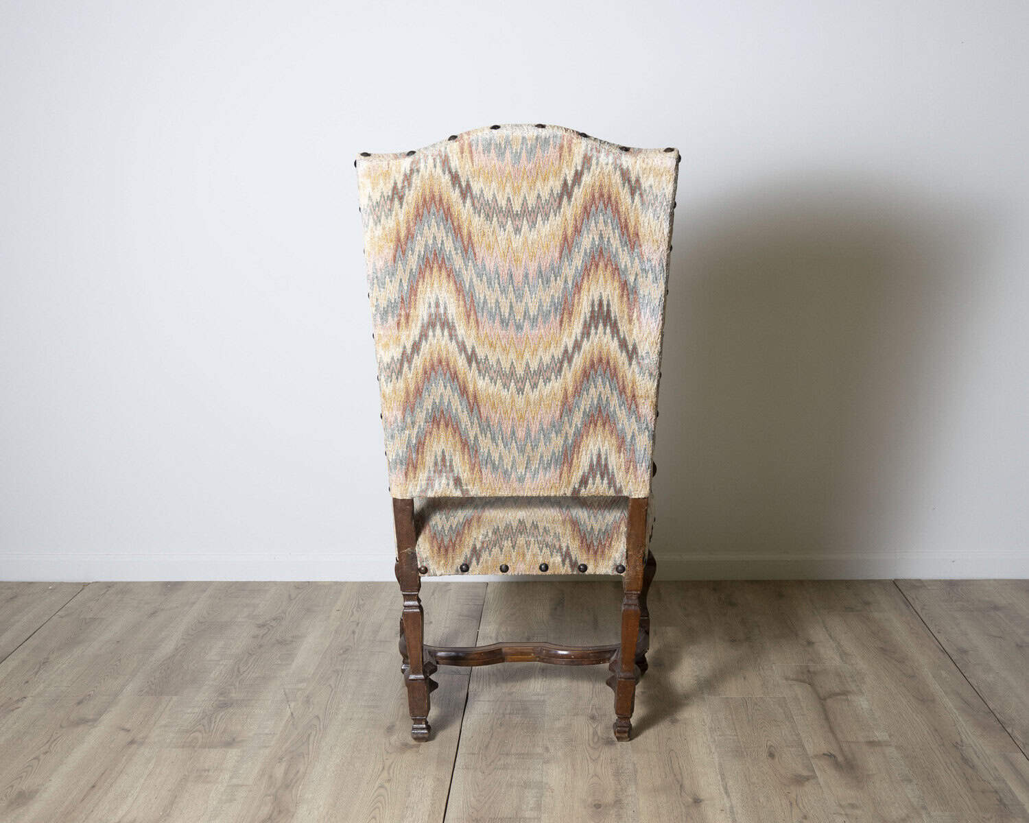 Pair of 18th Century Italian Walnut Arm Chairs - JAA