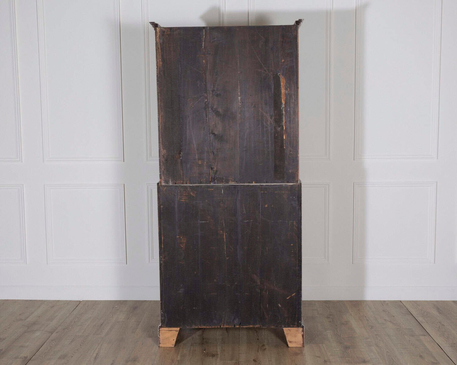 18th Century European Painted Bureau Bookcase with Glazed Doors, circa 1790 - JAA